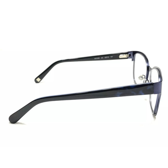 NWT Nine West NW1059-434-5216 52mm 434 Navy W-Cheetah Eyeglasses main image 3